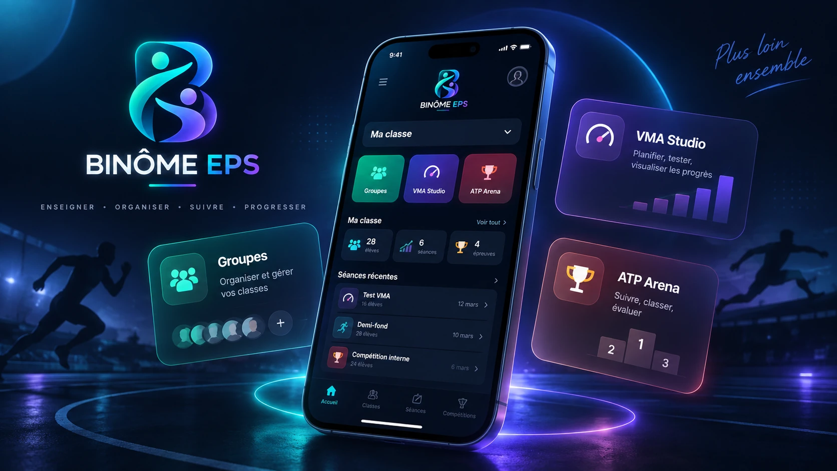 Photo de présentation de l’application BINÔME EPS